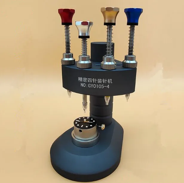 Высокоточный пресс для 4-х часов Ручной наручных установка хронографа ручной