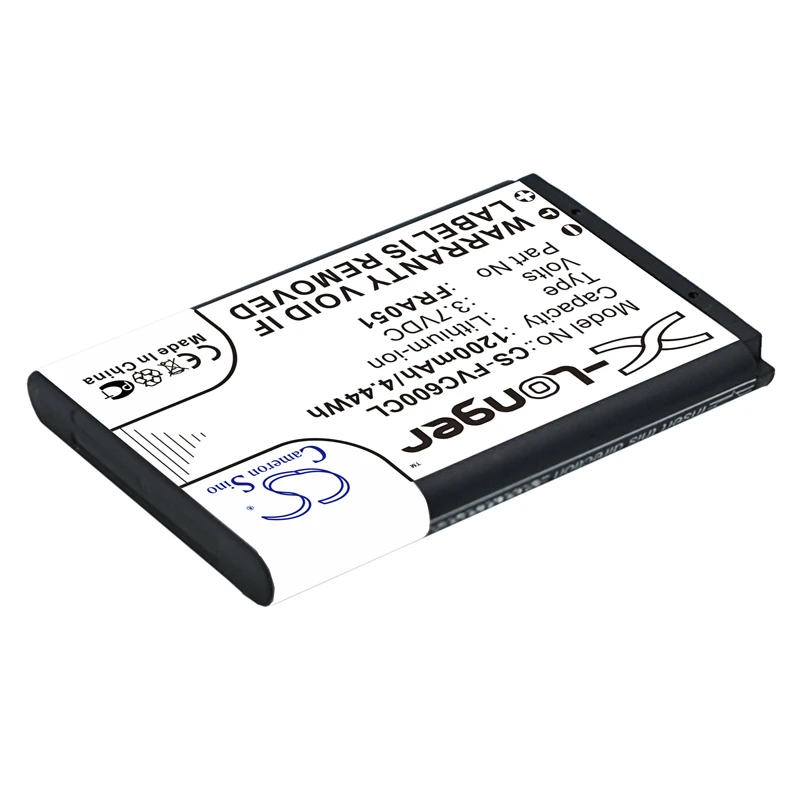 cameron sino cordless phone replacement li ion battery 1200mah for fra051 bt c6 c6 dect free tools free global shipping