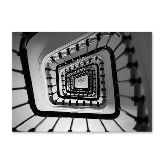 

Модные черно-белые постеры в Париже, ретро-архитектура, Эйфелева башня, печать на холсте, скандинавское украшение для гостиной