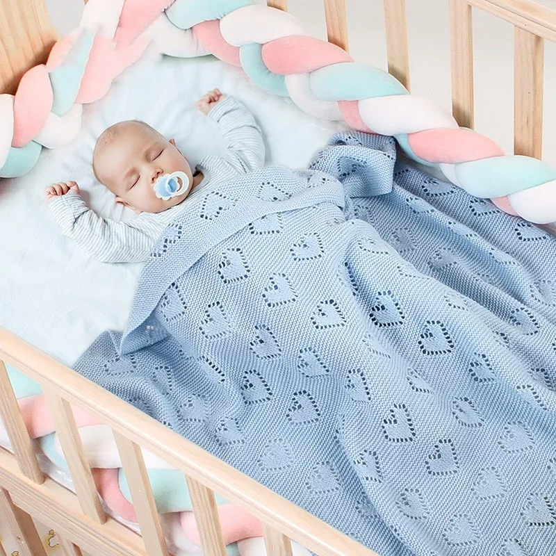 

Quality Baby Blanket Swaddling Newborn Thermal Soft Fleece Blanket Winter Solid Bedding Cotton Quilt Infant Bedding Swaddle Wrap
