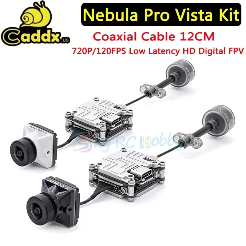 Камера Caddx Nebula Pro Vista Kit s 720p/120fps HD цифровая 5 8 ГГц FPV передатчик 2 1 мм 150 градусов