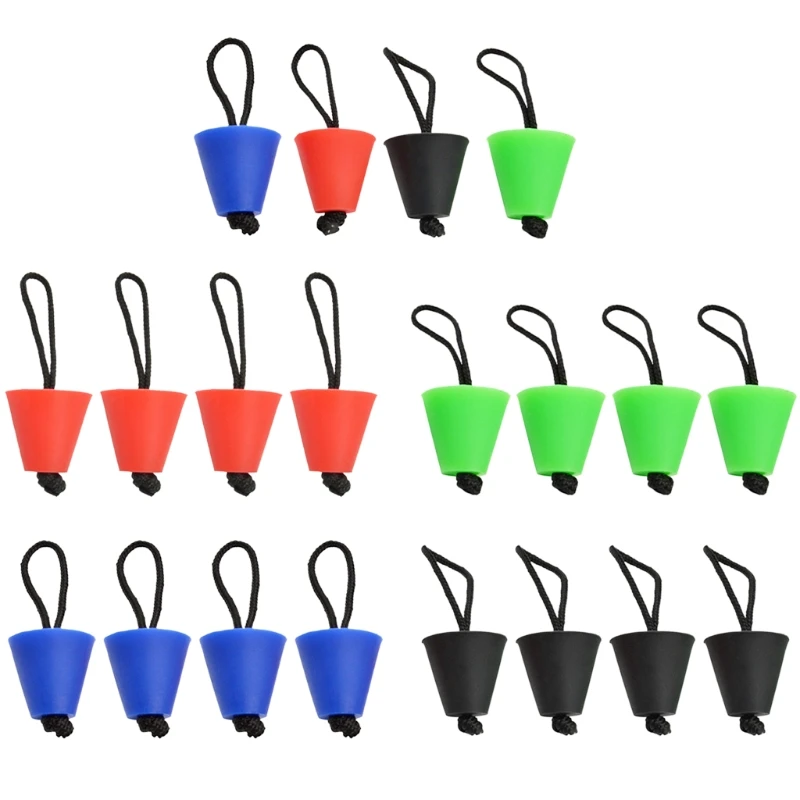 

4pcs Universal Kayak Scupper Plug Stopper Bung Drain Holes Accessory for Kayak Inflatable Boat Canoe Rowing Boat Drop Shipping