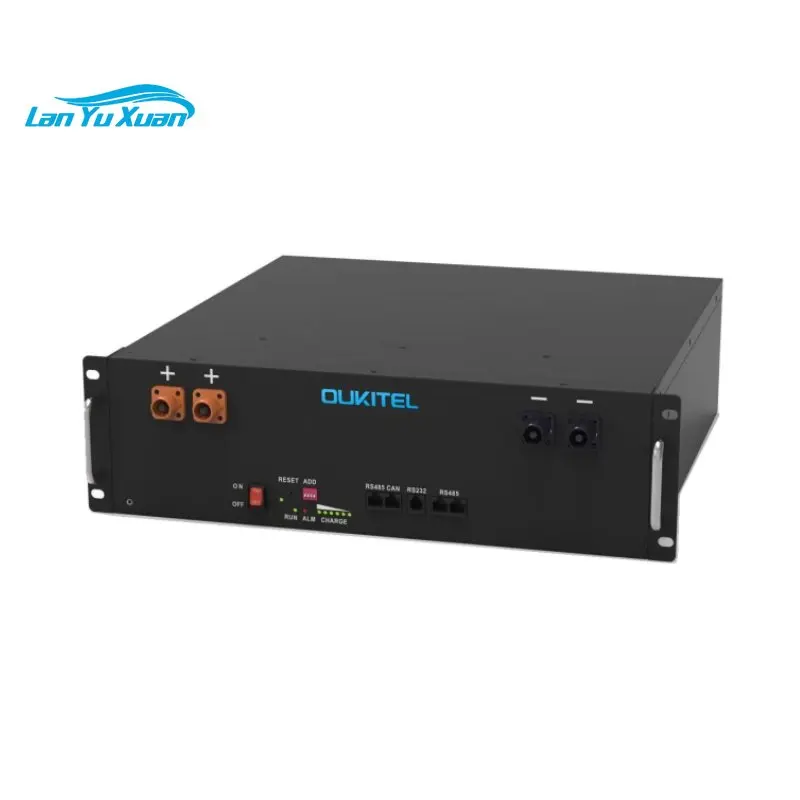 

51.2V Lifepo4 Lithium Ion Pack Battery Rack For Energy Storage Solar Battery Power