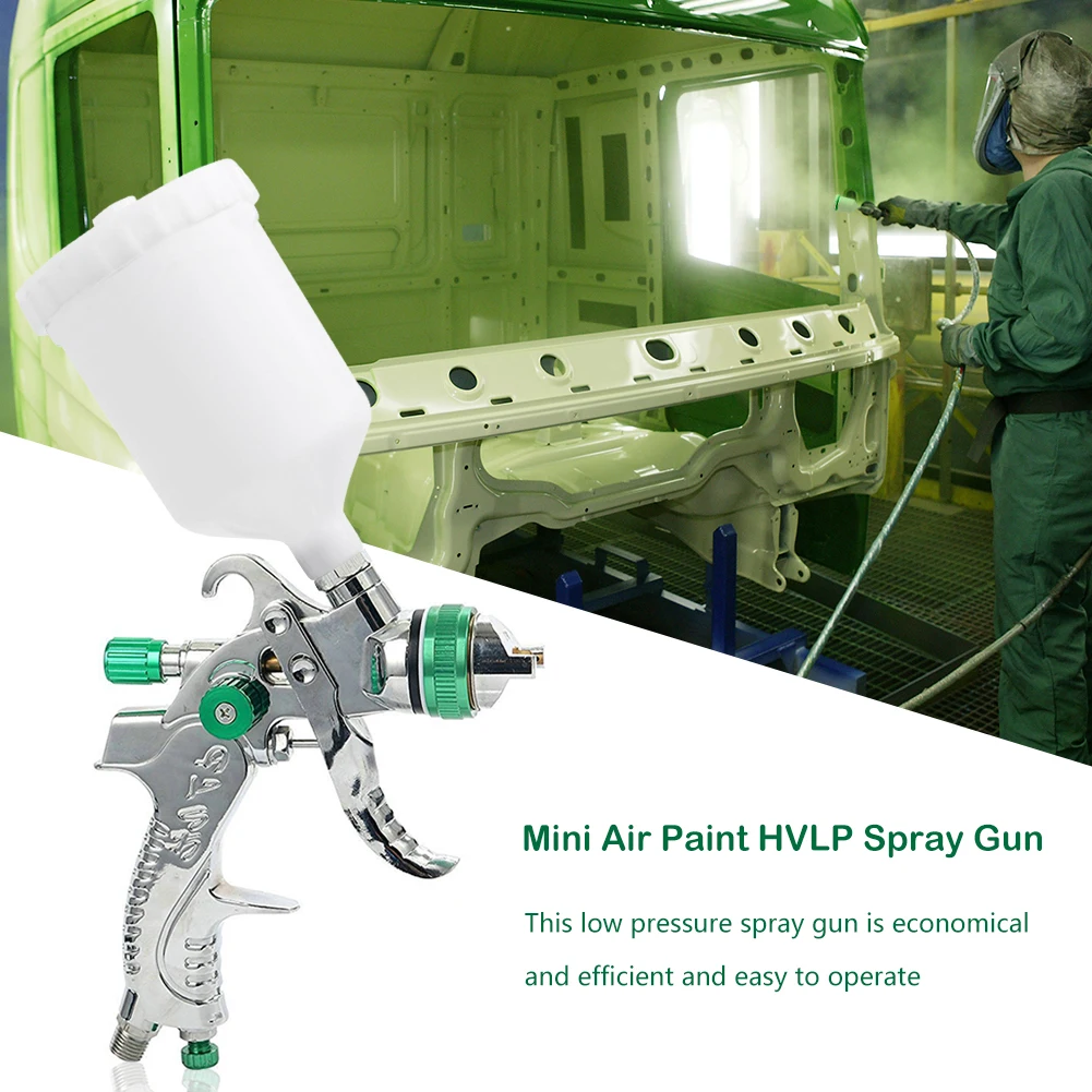 

Краскопульт HVLP компактный из сплава, 1,4/1,7/2,0 мм