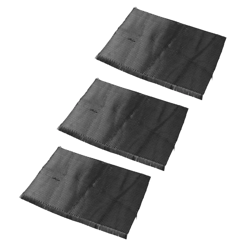 

3X 3K Real Plain Weave Carbon Fiber Cloth Carbon Fabric Tape 8Inch X 12Inch