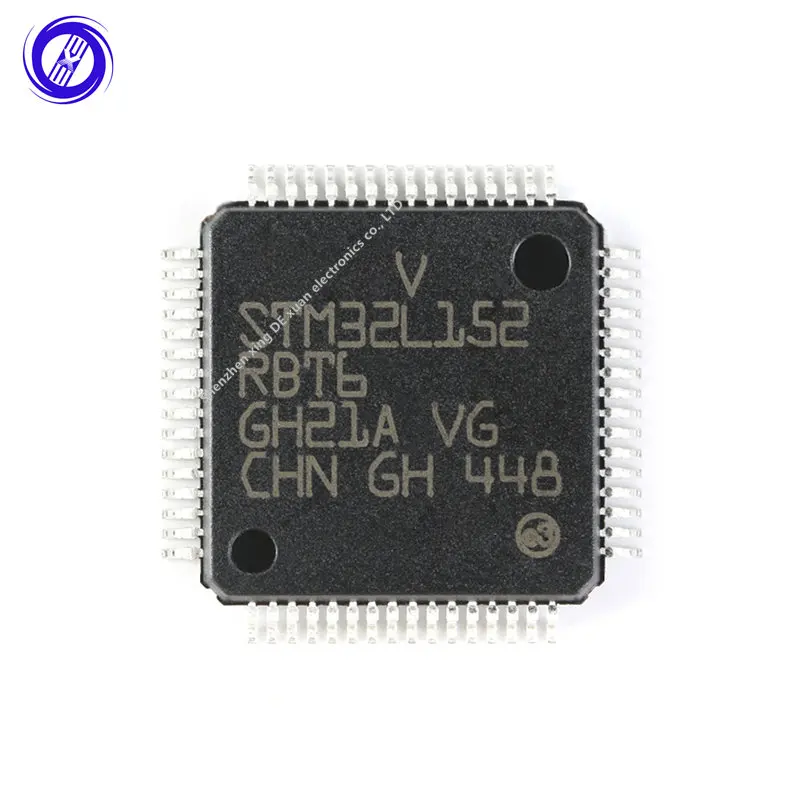 

STM32L152RBT6 LQFP-64 32-битный микроконтроллер-MCU