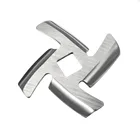 Лезвие для мясорубки из нержавеющей стали, запасная часть, размер 5, подставка для мясорубки, миксер