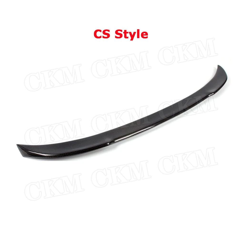 Задний спойлер багажника из углеродного волокна накладка на багажник крылья для