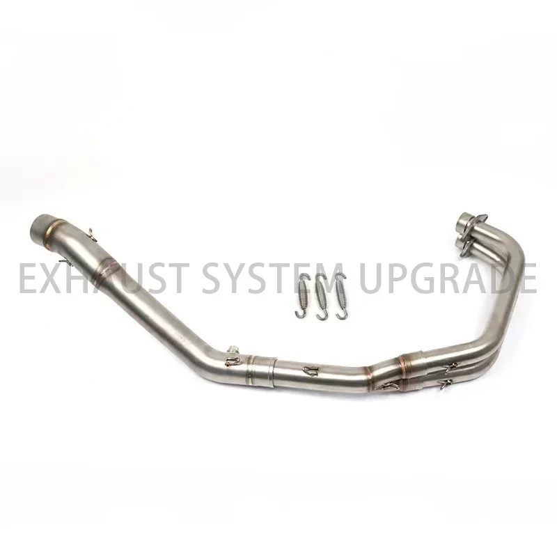 Выхлопная труба из нержавеющей стали для мотоцикла Модифицированная Передняя