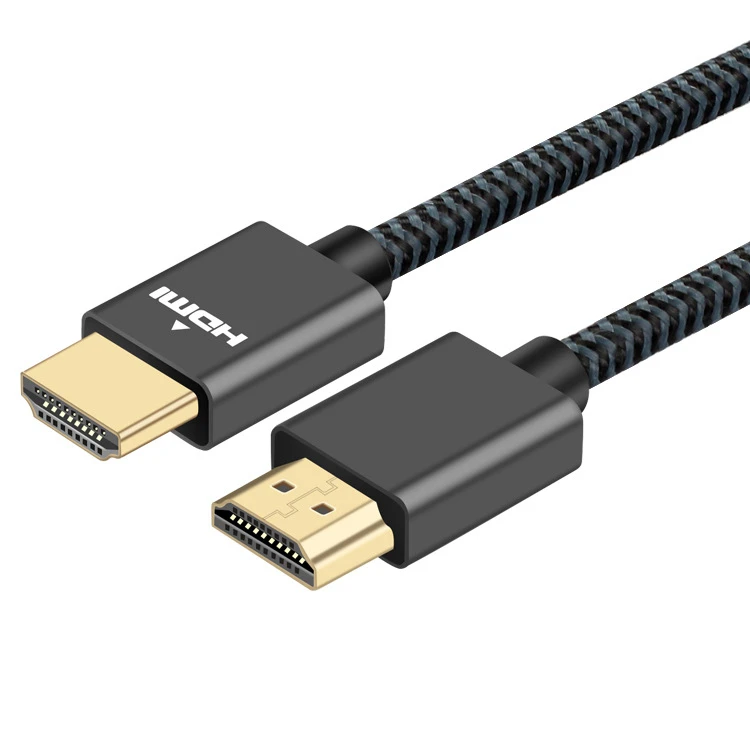 

Cable HDMI2.0 HD Cable Audio Accessories Aluminum Shell Braided Computer TV Cable