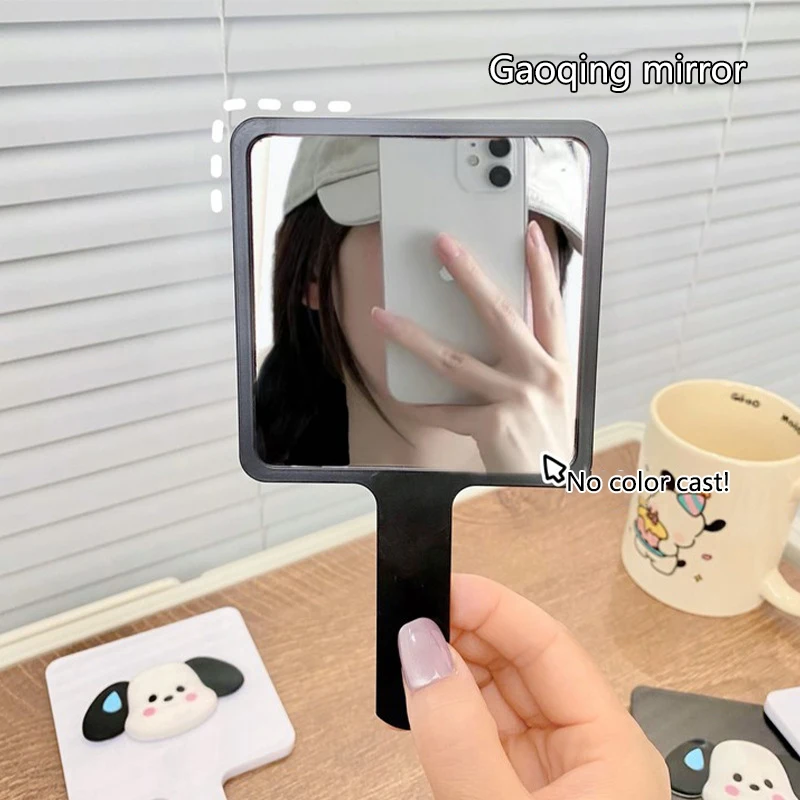 1 шт. Sanrio милый мультяшный почтовый портативный 3D собака HD зеркало для макияжа