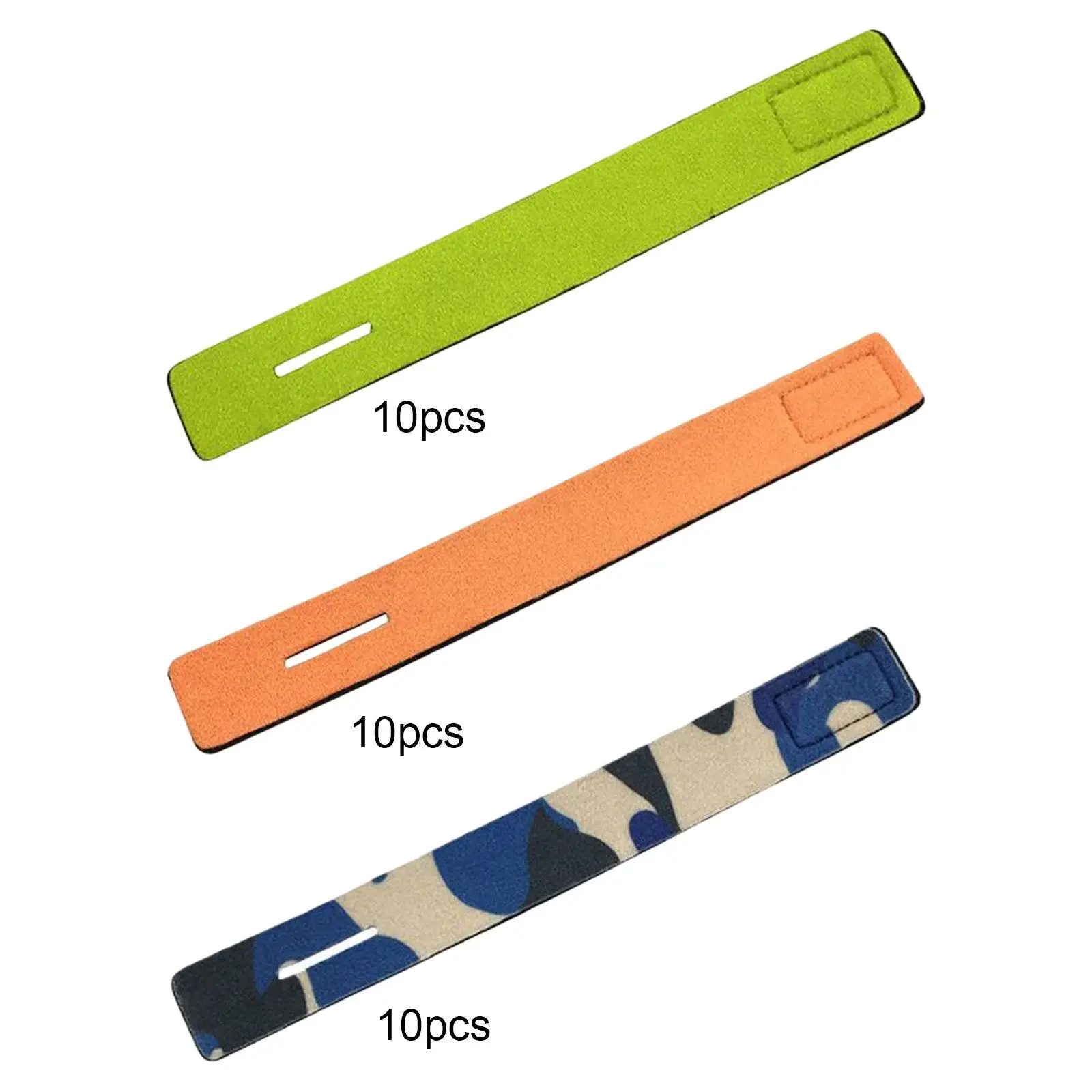 

10Pcs Fishing Rod Straps Reusable Fishing Rod Belt Wrap Fishing Pole Ties