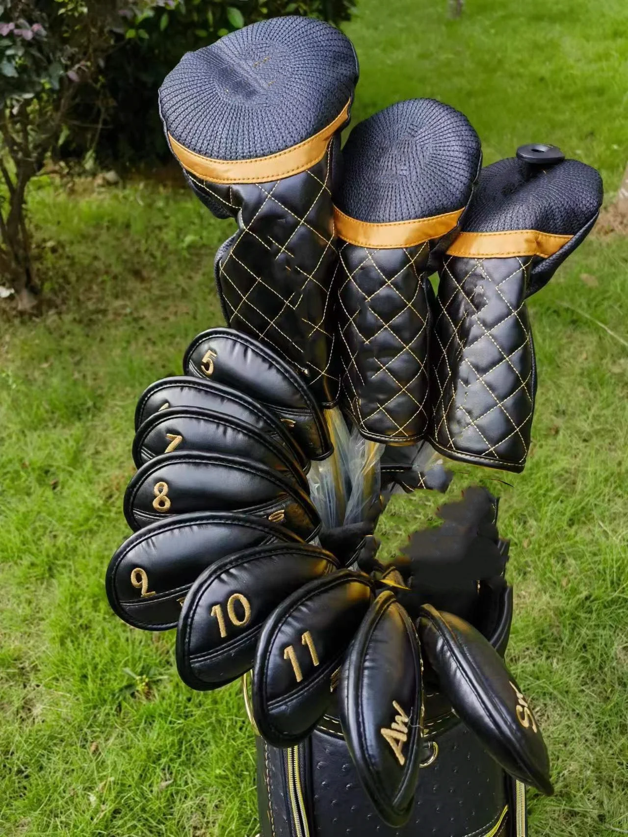 Полный набор клюшек для гольфа S07 Береты Мужские 3 звезды S-07 1 5 4H 9iron трейлер сумка