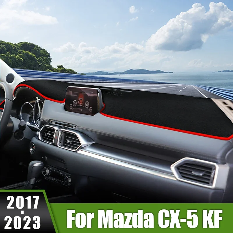 Для Mazda CX-5 CX5 CX 5 KF 2017 2018 2019 2020 2021 2022 2023 чехол для приборной панели автомобиля