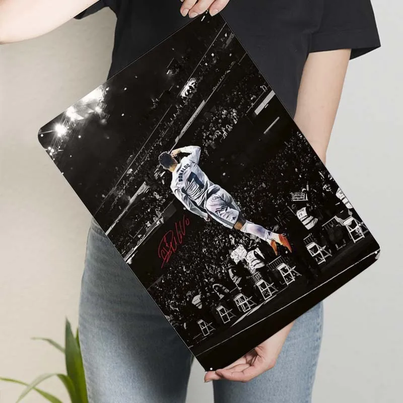 Жестяная вывеска Роналду спортивный постер украшение для геймерской комнаты