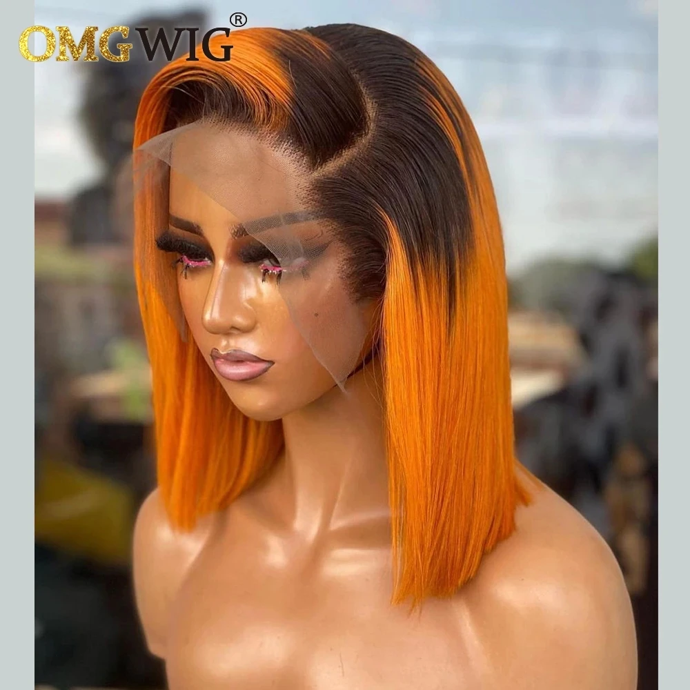 Парик фронтальный 13x6 прямые перуанские натуральные человеческие волосы