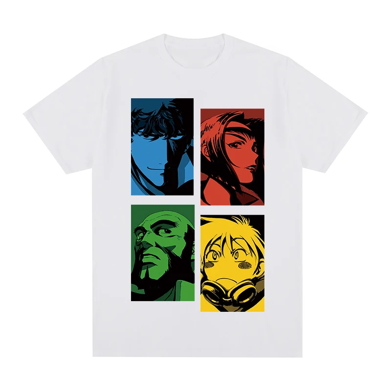 

Summer Cowboy Bebop Cartoon Anime t-shirt Cotton Men T shirt New TEE TSHIRT Womens tops