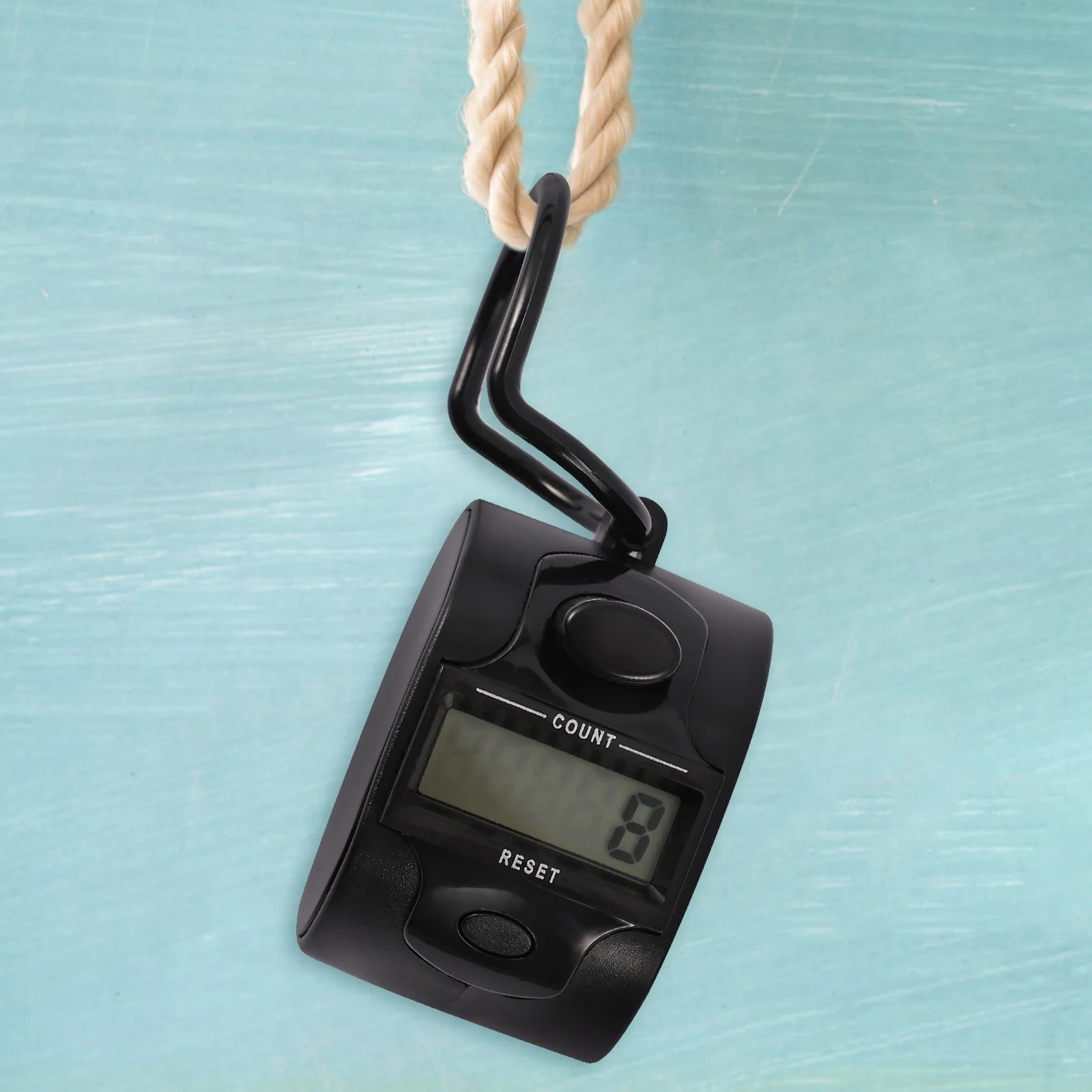 

Manual Electronic Counter Hand Held Push Precision Pedometer 5-Digit Number Clicker Counter Tool Sports Gadget Sports Supplies