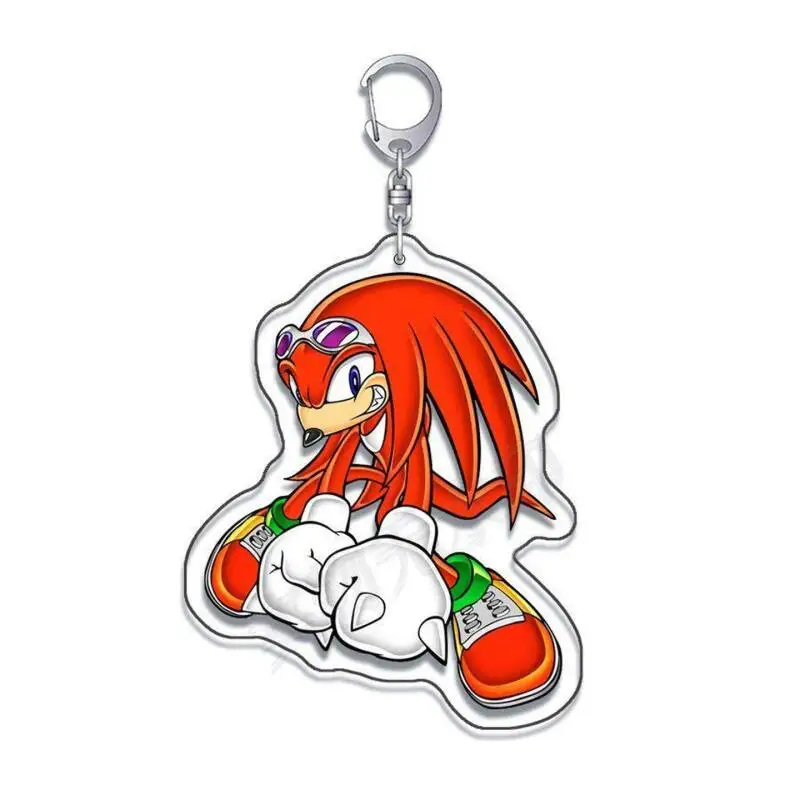 Акриловый брелок-подвеска Sonic Sweet Adventure: Соник, Шэдоу, Наклз (2 позы) – игровой мультяшный брелок для сумки, креативный подарок (art.: 3920dc3b8dbfb) - 3920dc3b8dbfb