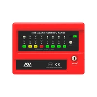 4 zone conventional facp fire control panel en54 approval