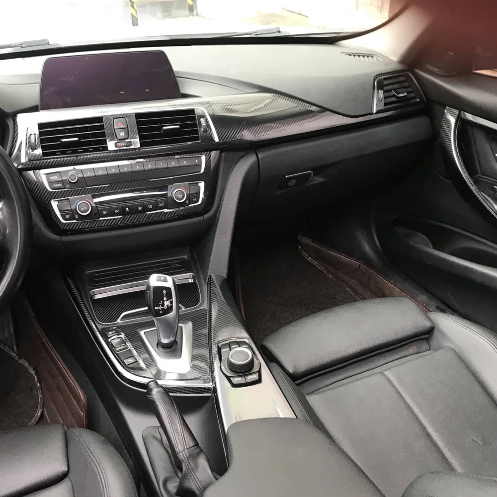 Для BMW 3 серии F30 2013-2019 внутренняя центральная панель управления дверная ручка 5D