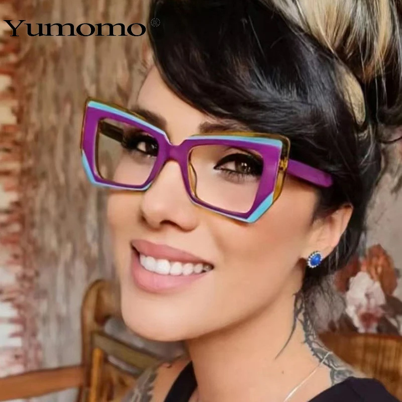 

Солнцезащитные очки «кошачий глаз» Uv400 для мужчин и женщин, роскошные брендовые дизайнерские солнечные аксессуары в стиле ретро, с градиентными линзами