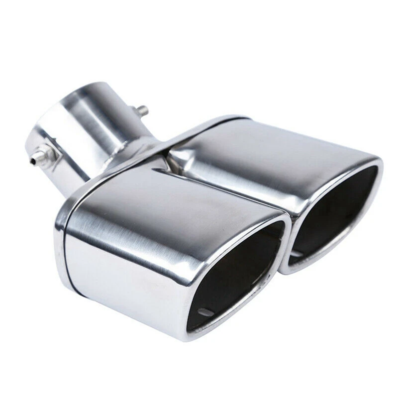 

Chrome Inner Door Handle Catch Cover Bowl Cup Trim Decoration Car Styling With Car Double Tube Mufflers Exhaust Pipe
