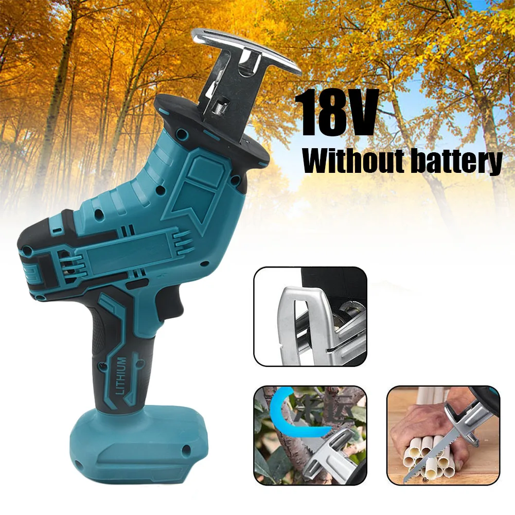 

18V Wood Cutting Portable Wood Cutting Machine Without Battery Chainsaw Reciprocating Saw Bare Machine