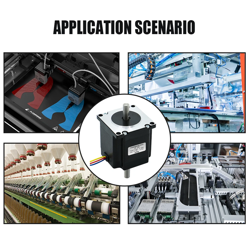 Шаговый двигатель Nema 23 1 2 Нм 57HS56 мм 171 унций двойной ось 6 35/8 одиночный 35 мм/8 ток 3 0 А
