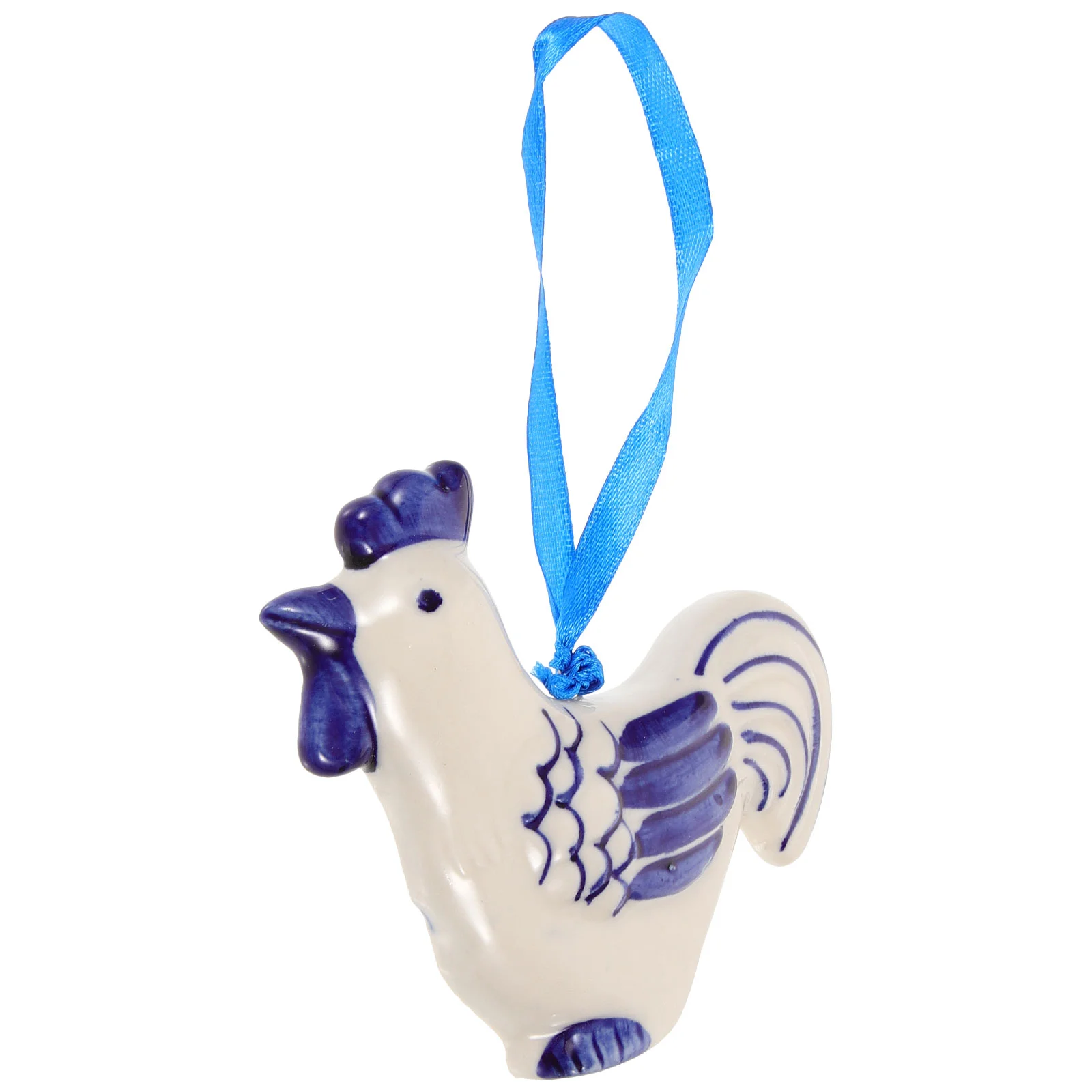 

Car Hanging Ornament Decoration Ceramic Rooster Mirror Accessories Party Favors Decorations Pendant for Your Cock