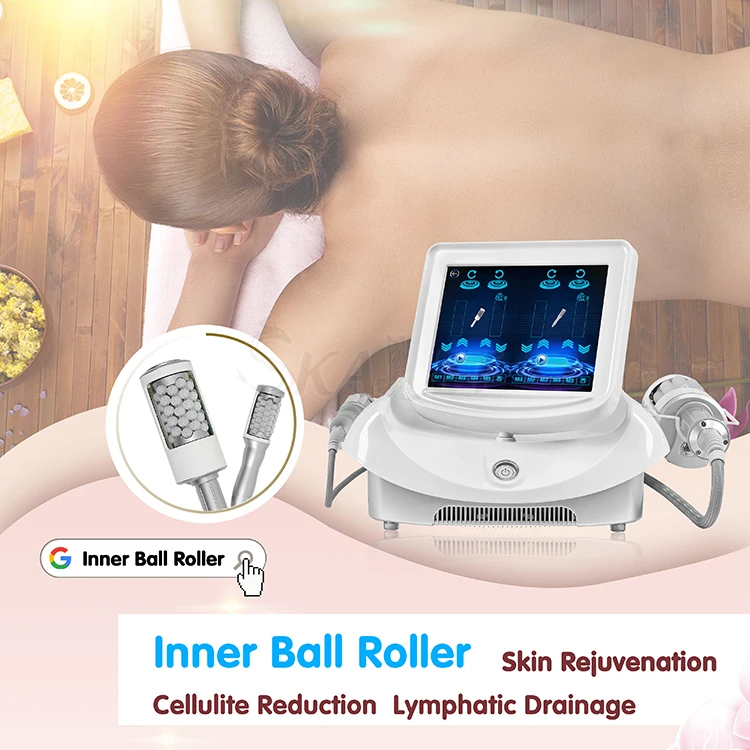 

2 In 1 Inner Ball Roller Massage Therapy Slimming Machine for Fat Loss Skin Tightening Body Sculpting Cellulite Reduction Roller