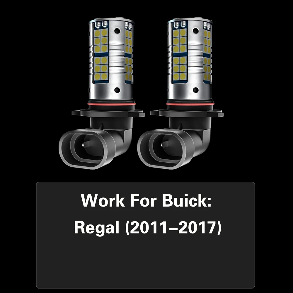 Светодиодные противотуманные фары 2 шт. лампа H10 9145 Canbus без ошибок для Buick Regal 2011 2012