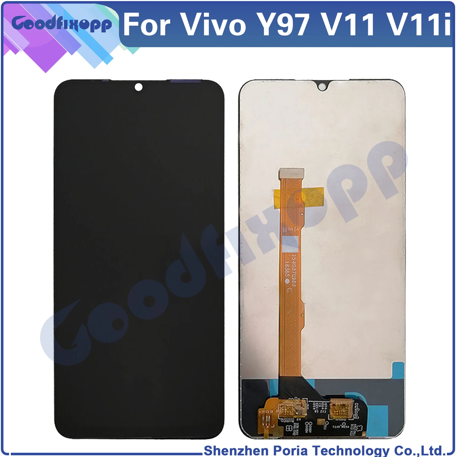 Экран для Vivo Y97, V11, V11i, V1813A, V1813T, 1806 дюйма, ЖК-дисплей, экран с дигитайзером в сборе, замена