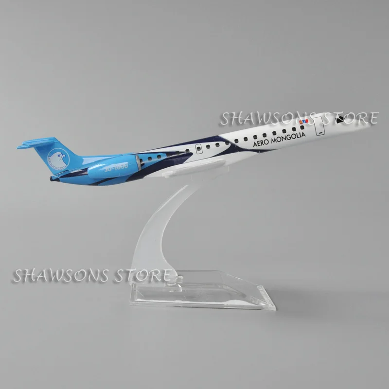 Масштаб 1:180 литая под давлением металлическая модель самолета игрушки Embraer ERJ 145