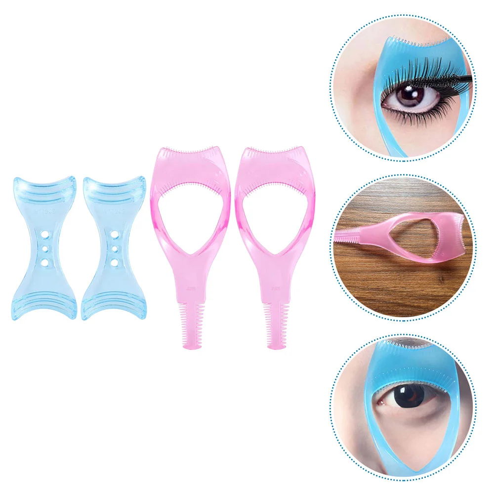 

Plastic Eyeliner Card Eyelash Eyeshadow Crease Tool Stencils Mascara Shields Mold Applicator Bridegroom Extension Aid