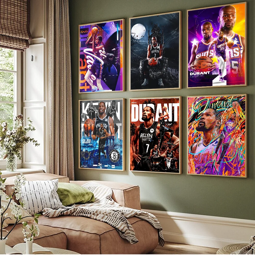 Кевин Уэйн D-DurantS винтажные постеры липкие ретро наклейки из крафт-бумаги DIY