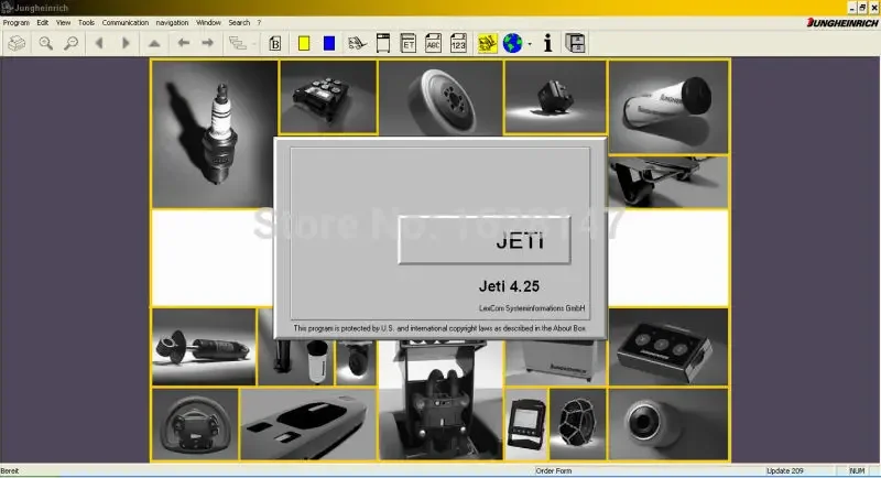 Каталог запасных частей JETI ForkLift (ET) V4.37 для обновления Jungheinrich до 527 [08.2024]