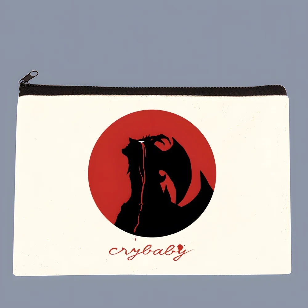 Простой холщовый Кошелек для монет Devilman Debiruman с рисунком аниме дьявола милый