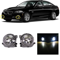 car lights for bmw 5 series f07 f10 f11 lci 528i 535i 550i 2013 2014 2015 car styling front bumper led drl fog light lamp