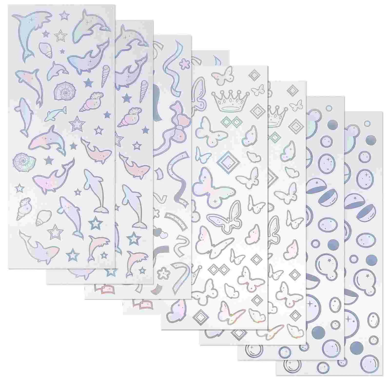 

8 Sheets Scrapbook Stickers Diy Album Scrapbook Stickers Craft Stickers Diy Album Stickers Stickers Stickers Scrapbooking