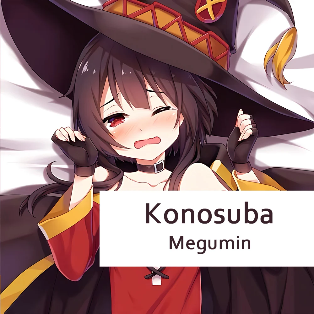 Анимеотку шарнирная наволочка для тела Dakimakura Megumin наволочки аниме Moegirl
