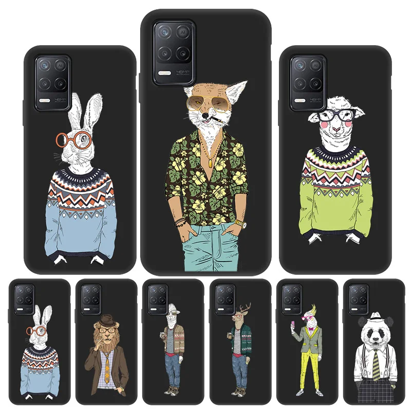 

Skull Skeleton Soft Cover Realme 8 Pro Case For Realme8 7 6 Pro 9i C21 C3 GT NEO Q3 Pro Case For OPPO Realme 8i 5 3 2 Pro Covers