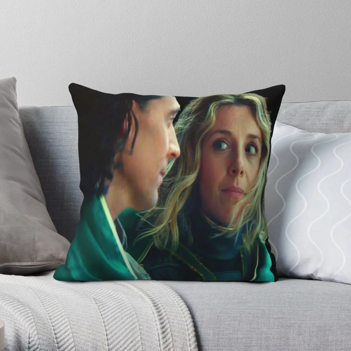 

Loki And Sylvie Love And Romance Square Pillowcase Polyester Linen Velvet Creative Zip Decor Sofa Seater Cushion Cover Wholesale