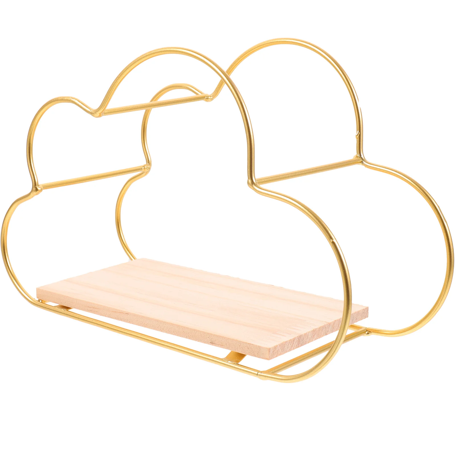 

Shelf Wall Floating Shelves Hanging Wood Clouddecor Organizer Modern Metal Storage Style Nordic Bathroom Rustic Farmhouse