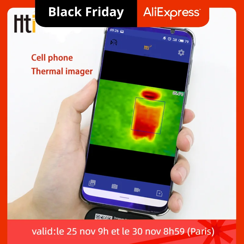 

XINTAI small Thermal Imaging Camera infrared imager Night vision 3 Use for Mobile Phone or Type-C thermal camera