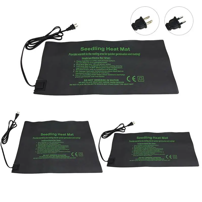 

Seedling Heating Pad Waterproof Seed Plant Germination Reproduction Cloning Starter Mat Garden Supplies Hydroponic Heating Pad