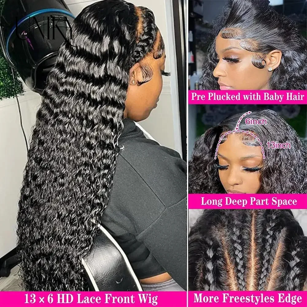 Парик из натуральных волос 13x4 дюймов 30x32 дюйма