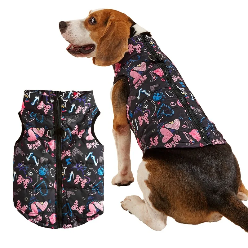 

Pet Dog Clothes Pet Cat Vest Dog Winter Warm Cotton Clothes for Small Large Dog Pet Costume Tank Top