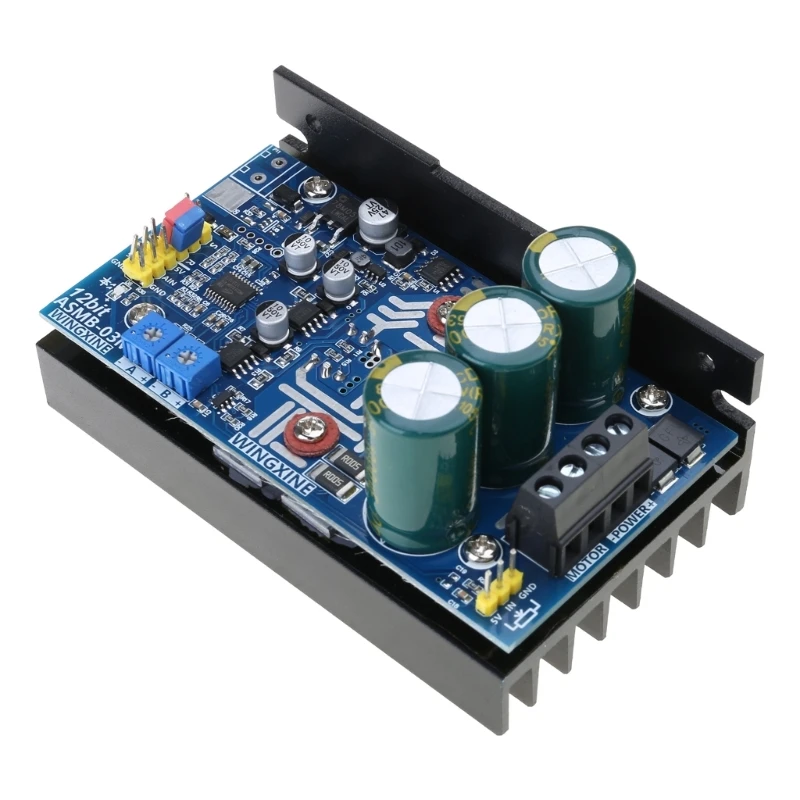 DIY 8-48 В/20 А 1000 Нм торсионный серводвигатель плата драйвера ASMB-03 одноканальная