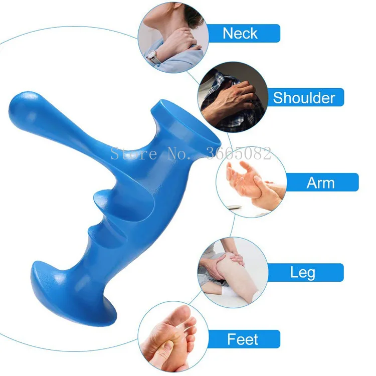 

Handheld Deep Tissue Trigger Point Reflexology Body Home SPA Self Massager Tool